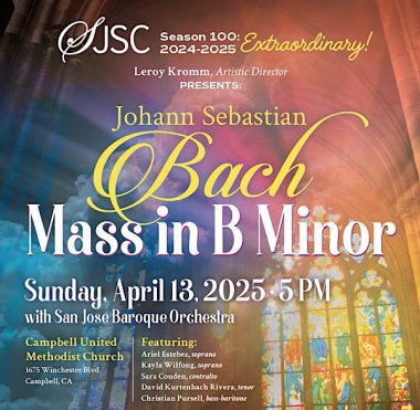 Flyer image for Bach Mass in B Minor