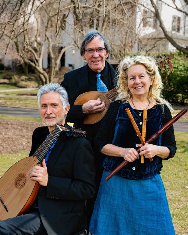 Ronn McFarlane, Mark Cudek, and Mindy Rosenfeld