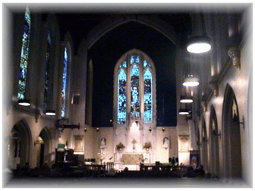 The chancel of St. Luke's Episcopal Church, San Francisco