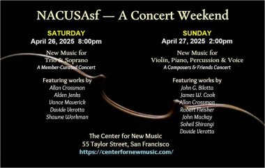 NACUSAsf - A Concert Weekend