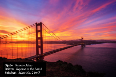 SF City Chorus concert poster