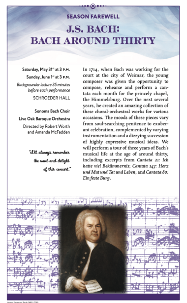 Bach Around 30 Flyer