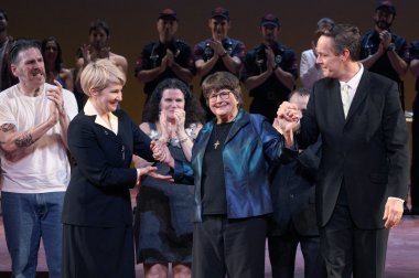 Sister Helen Prejean takes a bow