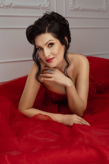 Romanian soprano Adela Zaharia. | Credit: Oana Vedinas