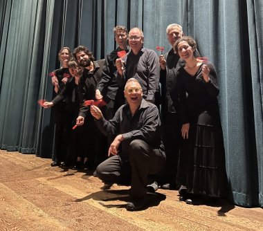 Jack Curtis Dubowsky Ensemble at the Gardena Cinema on April 11, 2025, for THE GOLEM live score