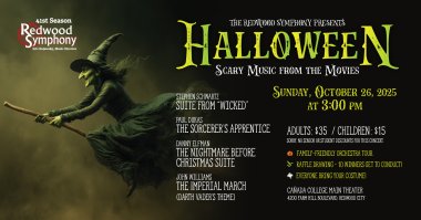 Redwood Symphony - Halloween Concert - October 26, 2025 Canada College 