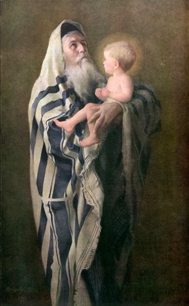 Simeon and the young child – Marion Boyd Allen (1919)
