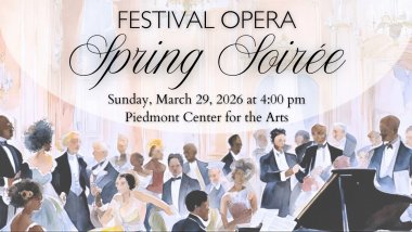 Impressionistic watercolor painting of Spring Soirée