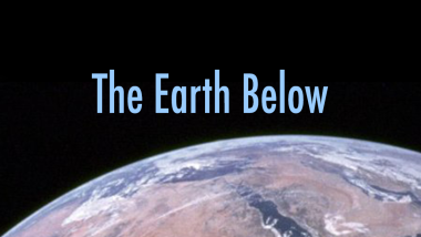 Partial view of the Earth as seen from space