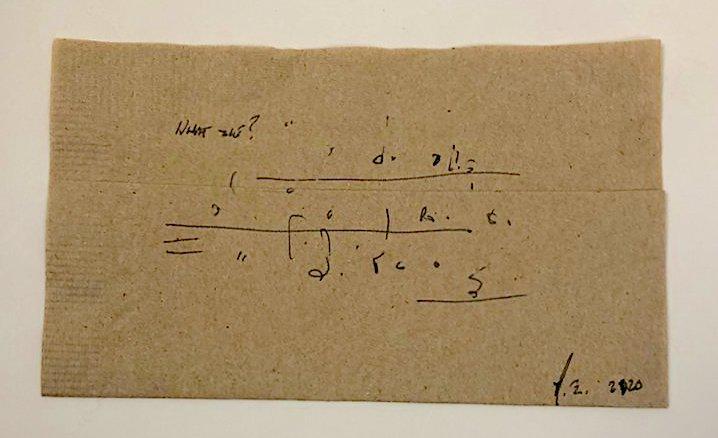 Notes on Napkins