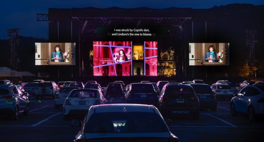 SF Opera's drive-in "Barber of Seville"