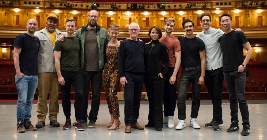 Helgi Tomasson with "Unbound" choreographers