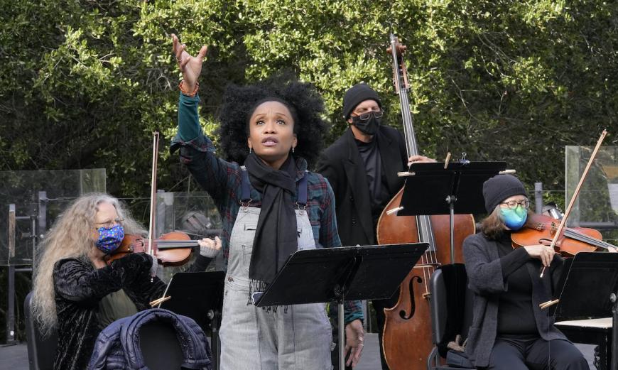 Soprano Shawnette Sulker in "Bulrusher"