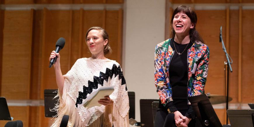 Ellen Reid and Missy Mazzoli