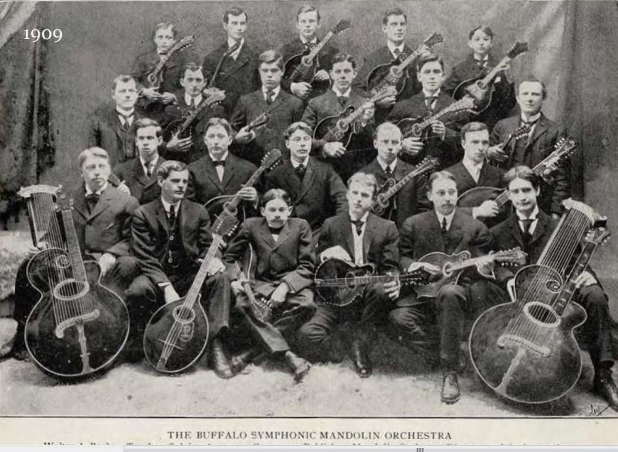 Gibson mandolin ensemble