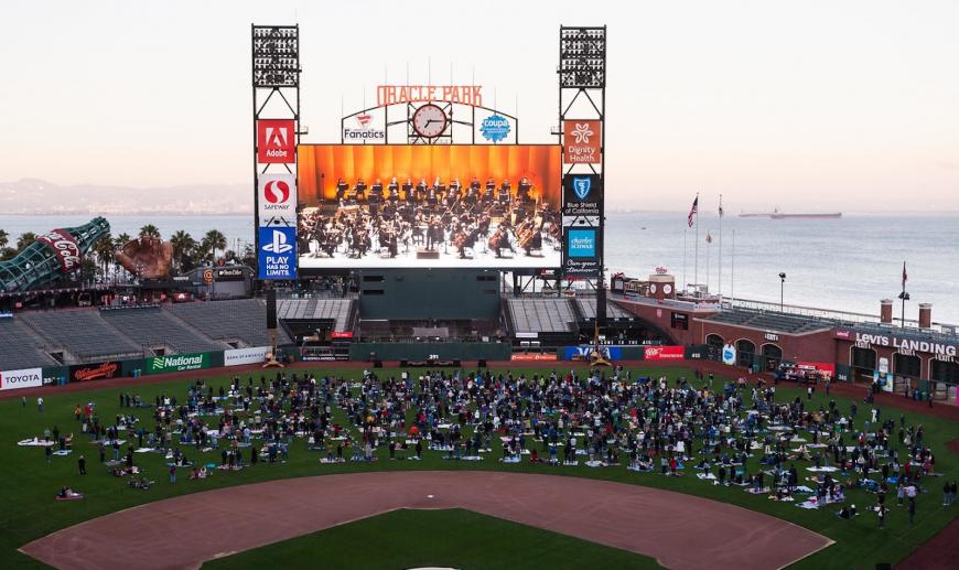 SFO Homecoming at the ballpark