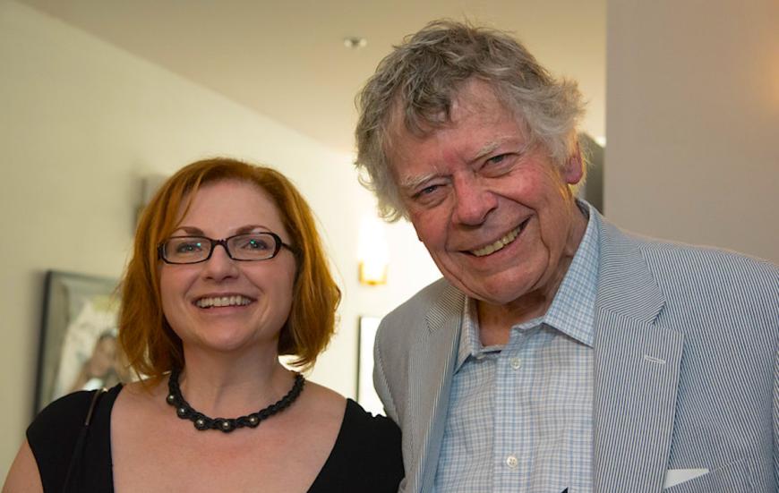 Lisa Delan and Gordon Getty