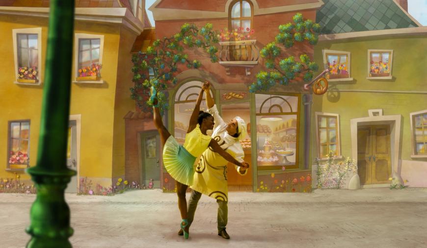 Scene from "Coppelia"