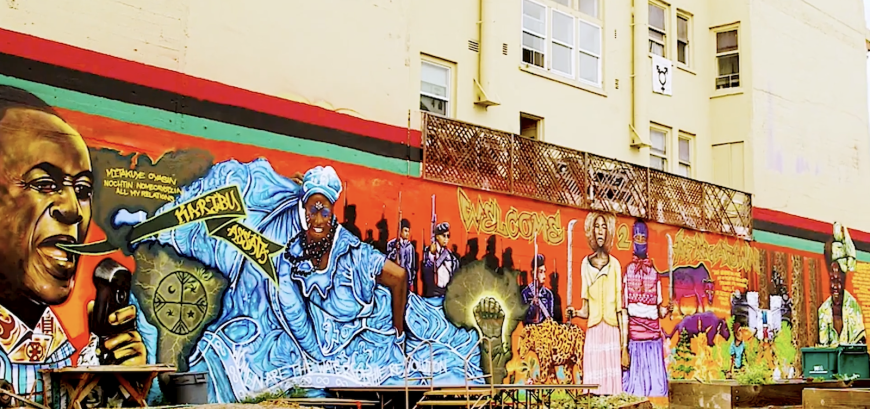 East Bay mural
