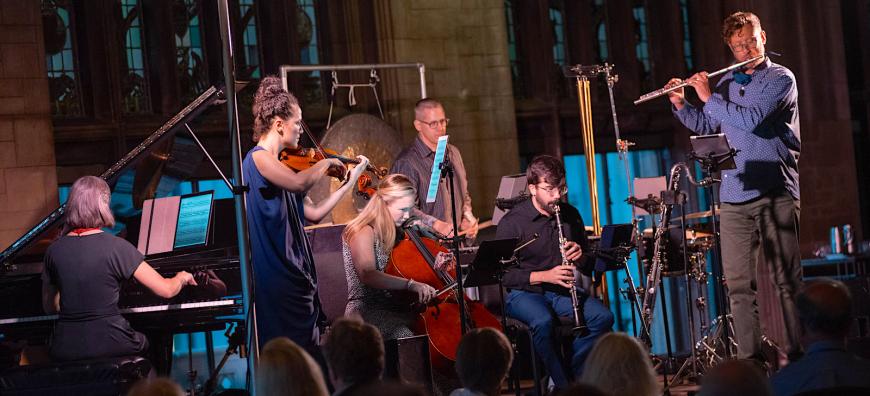 Eighth Blackbird Peforming