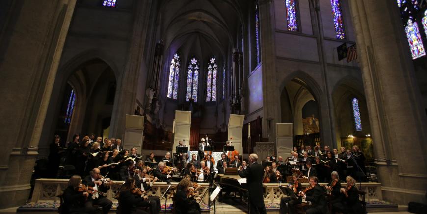 American Back Soloists in Grace Cathedral