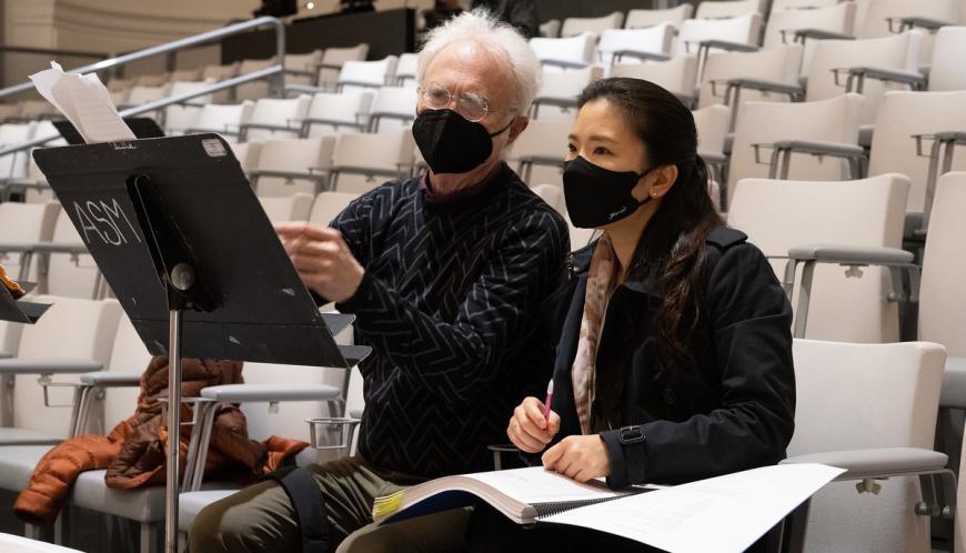 John Adams and Eun Sun Kim