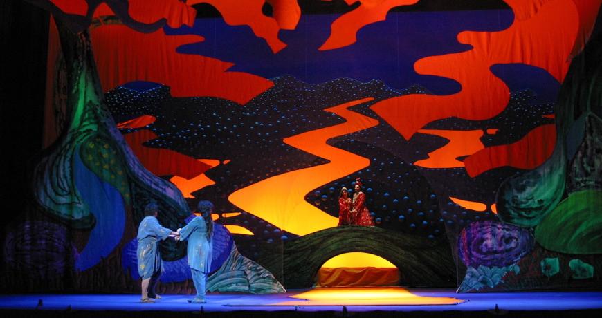 Scene from "Die Frau ohne Schatten"