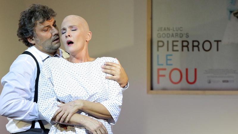 Jonas Kaufmann and Marlis Petersen in "Die Tote Stadt"