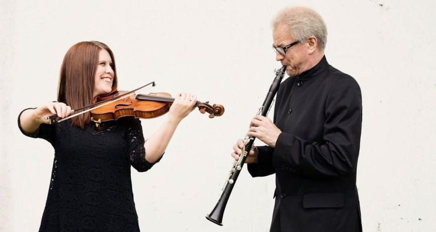 Erin Keefe and Osmo Vänskä