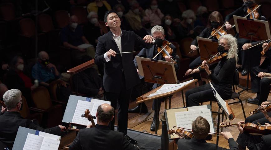 Earl Lee with the SF Symphony
