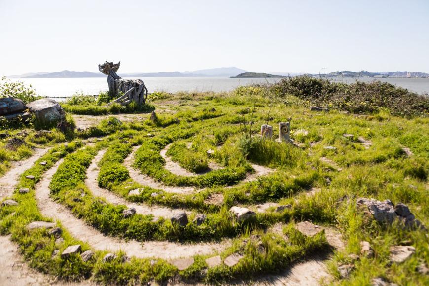 Artwork at the Albany Bulb