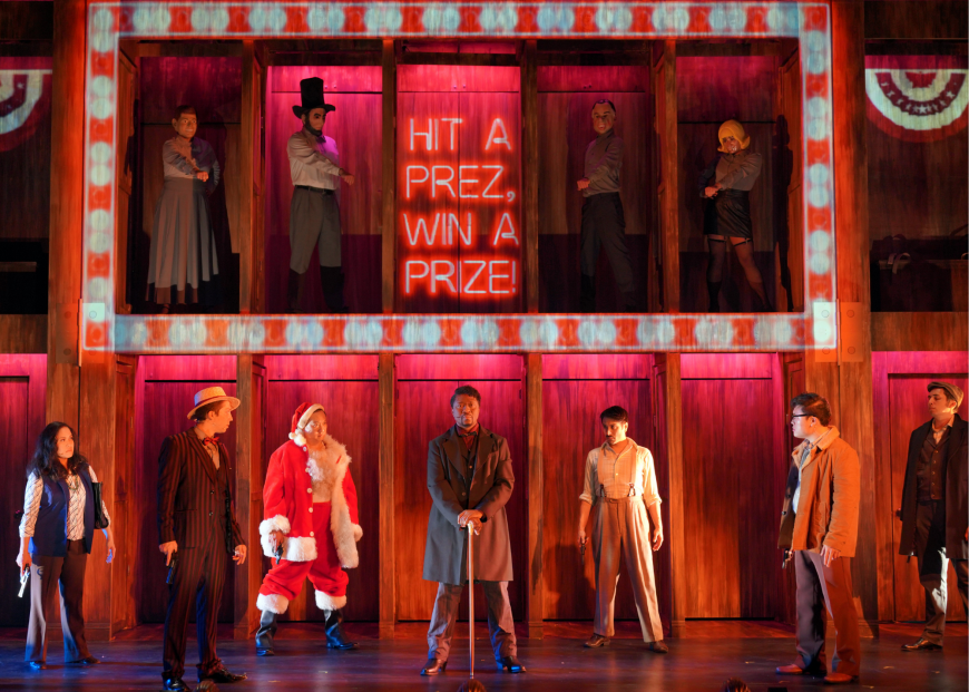 The cast of Assassins