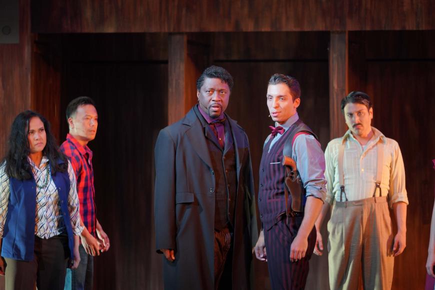 The cast of Assassins
