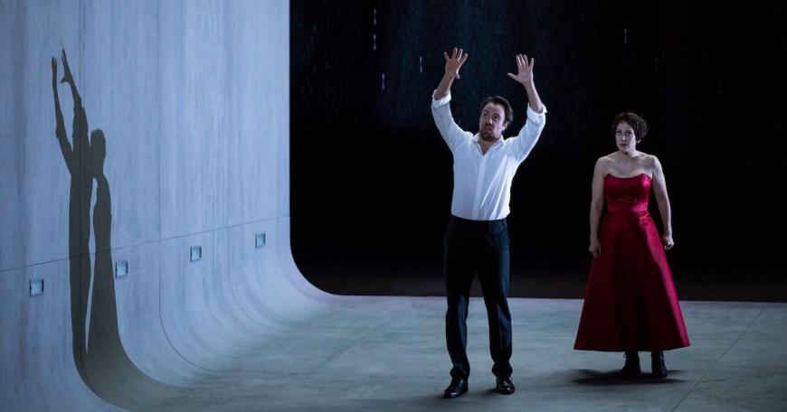Julien Behr and Vannina Santoni in "Pelléas et Mélisande"