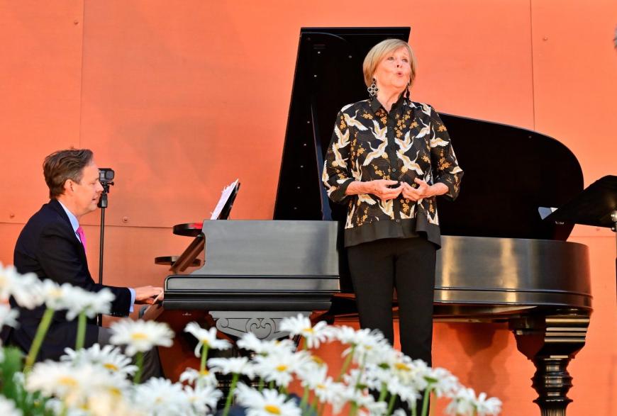 Frederica von Stade with Jake Heggie at Classical Tahoe