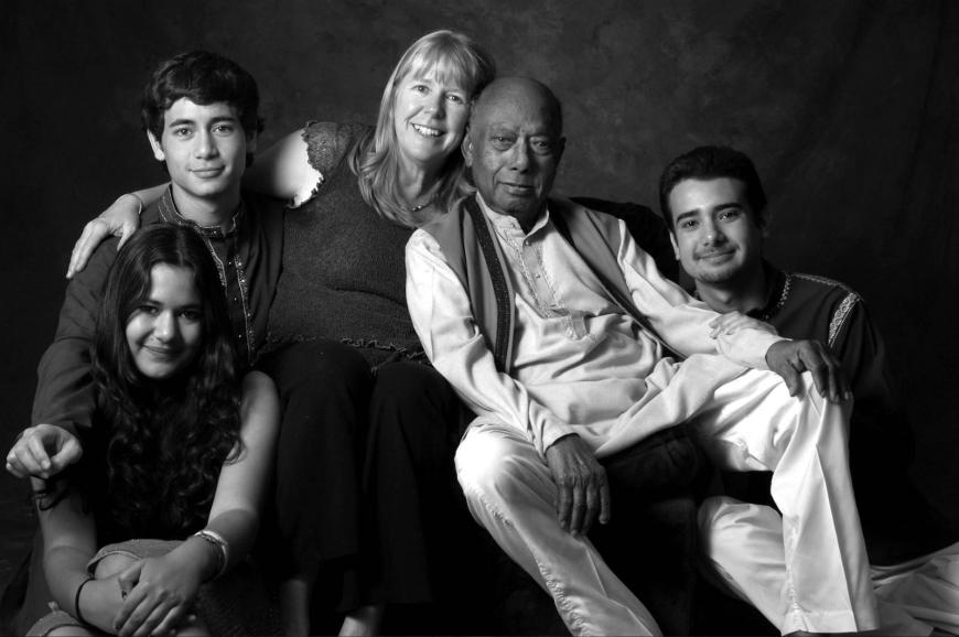 Ali Akbar Khan and Family