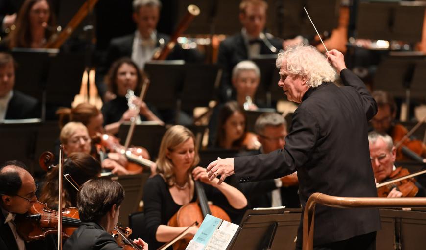Simon Rattle and the London Symphony Orchestra