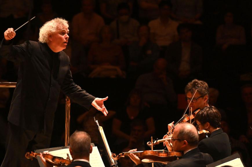 Simon Rattle and the London Symphony Orchestra