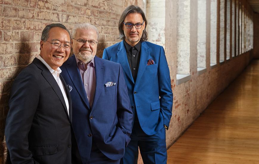 Yo-Yo Ma, Emanuel Ax, and Leonidas Kavakos
