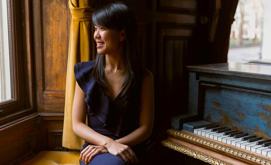 Kate Liu competes in the Cliburn Competition
