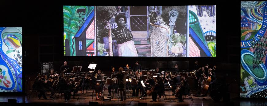Julia Bullock and Christian Reif with SF Symphony