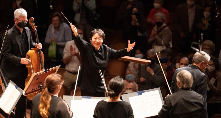 Xian Zhang conducts the SF Symphony