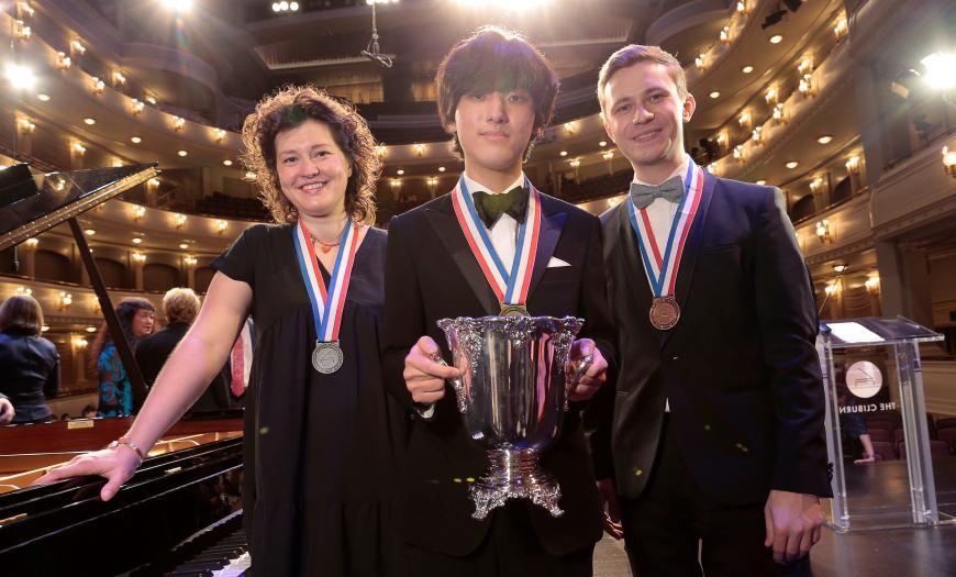 Anna Geniushene, Yunchan Lim, Dmytro Choni