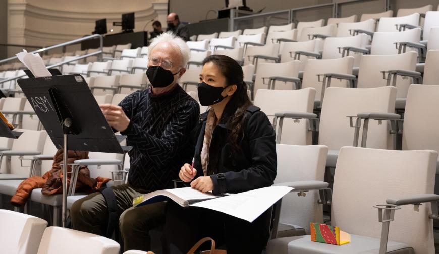 John Adams and Eun Sun Kim