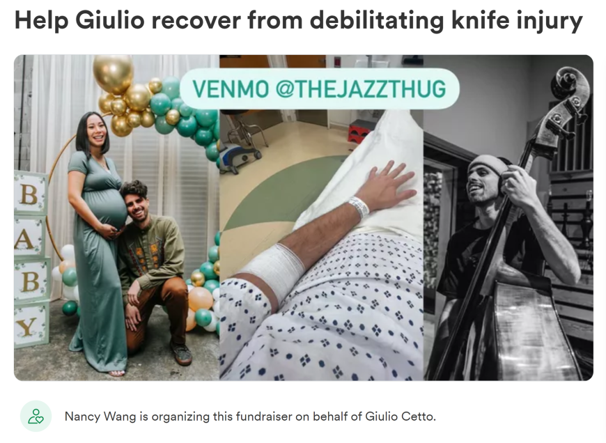 GoFundMe page