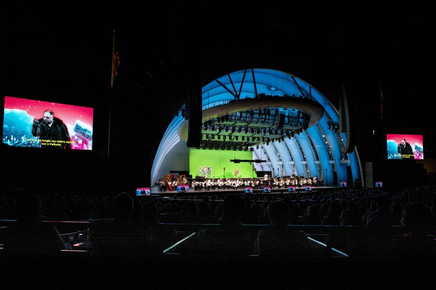 The audience’s view