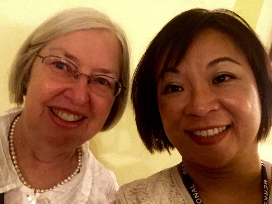 Jane Lovell and Charmain Chow
