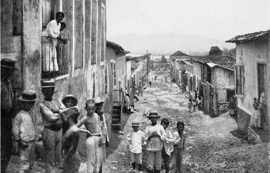 A street view of Santiago de Cuba