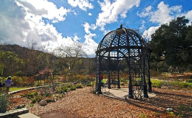 A section of Descanso Gardens