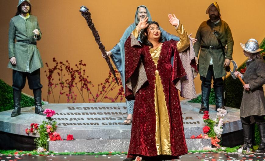A scene from Pacific Opera Project’s Iolanta